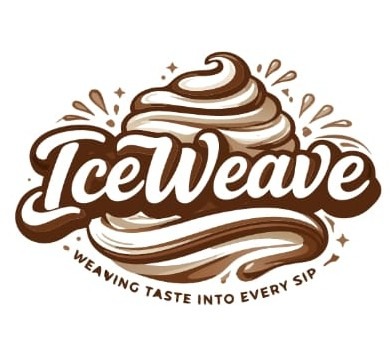 IceWeave Ice Cream Shop Logo